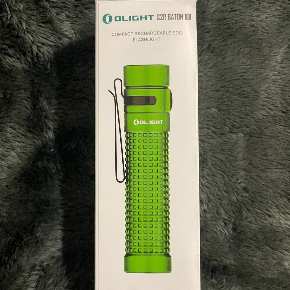 S2R Baton II Green Flashlight